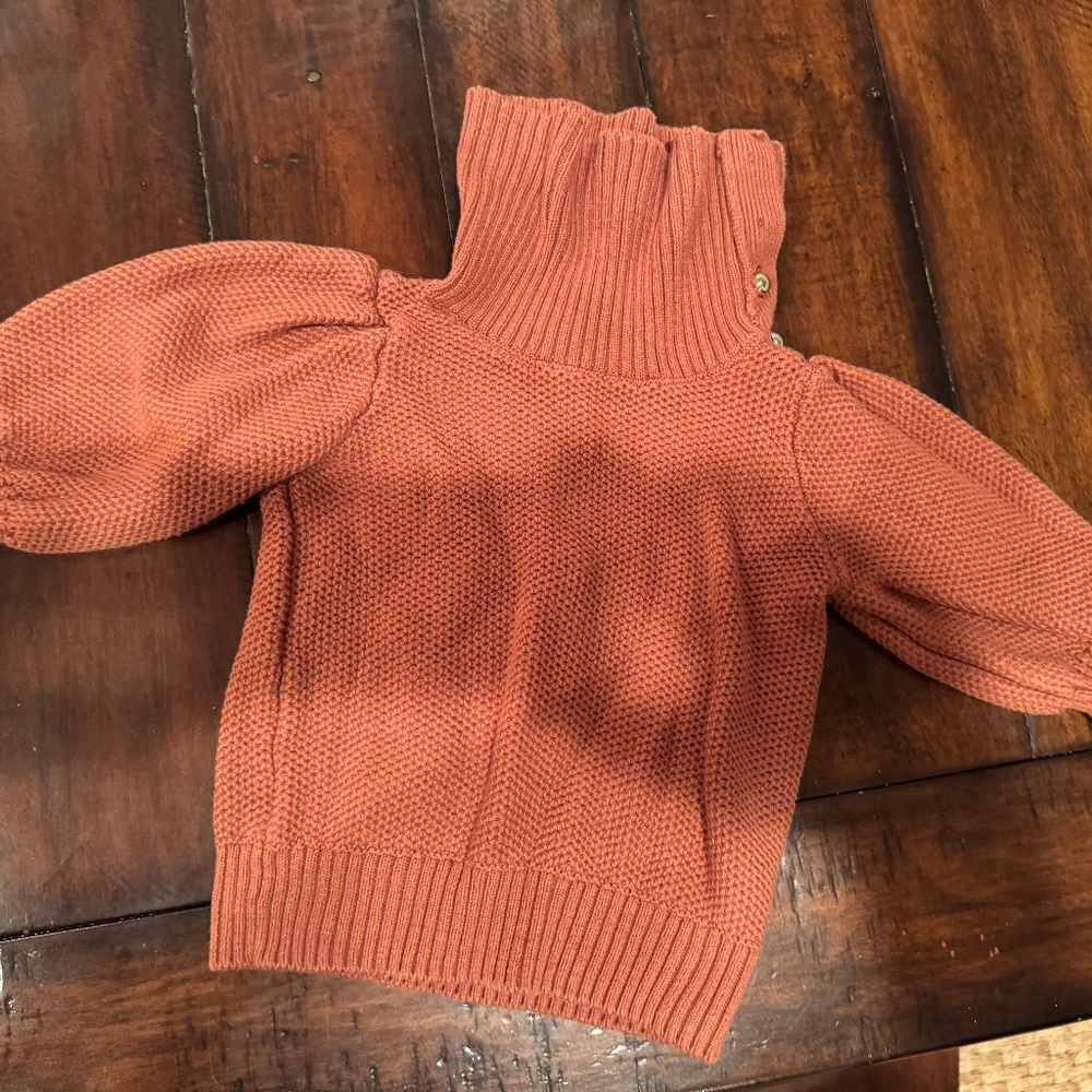 Janie and Jack 2T Barely worn Cowl Neck Sweater